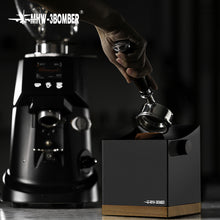 Load image into Gallery viewer, SQUARE KNOCK RESIDUE BOX (BLACK WALNUT WOOD)