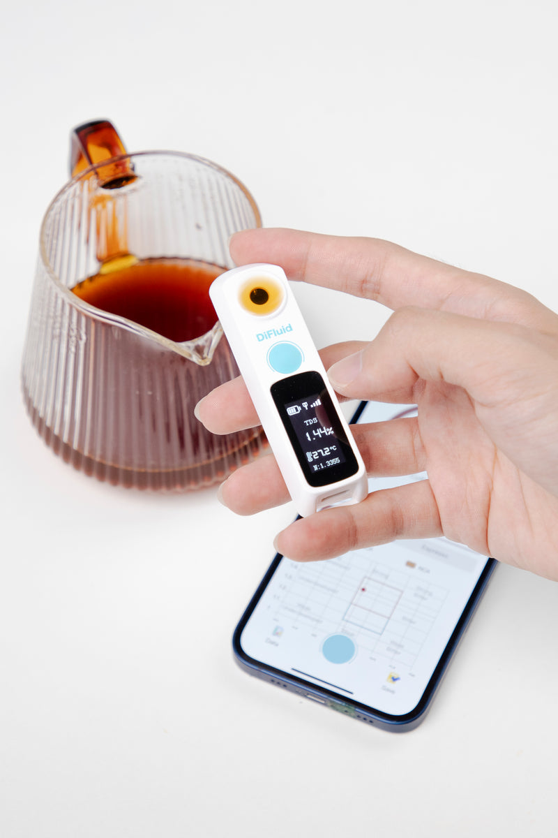 R1 DiFluid - Coffee TDS Refractometer – Vulcan Coffee Roastery
