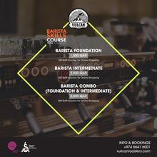 Load image into Gallery viewer, SCA BARISTA SKILLS - FOUNDATION &amp; INTERMEDIATE - November 18,19,20
