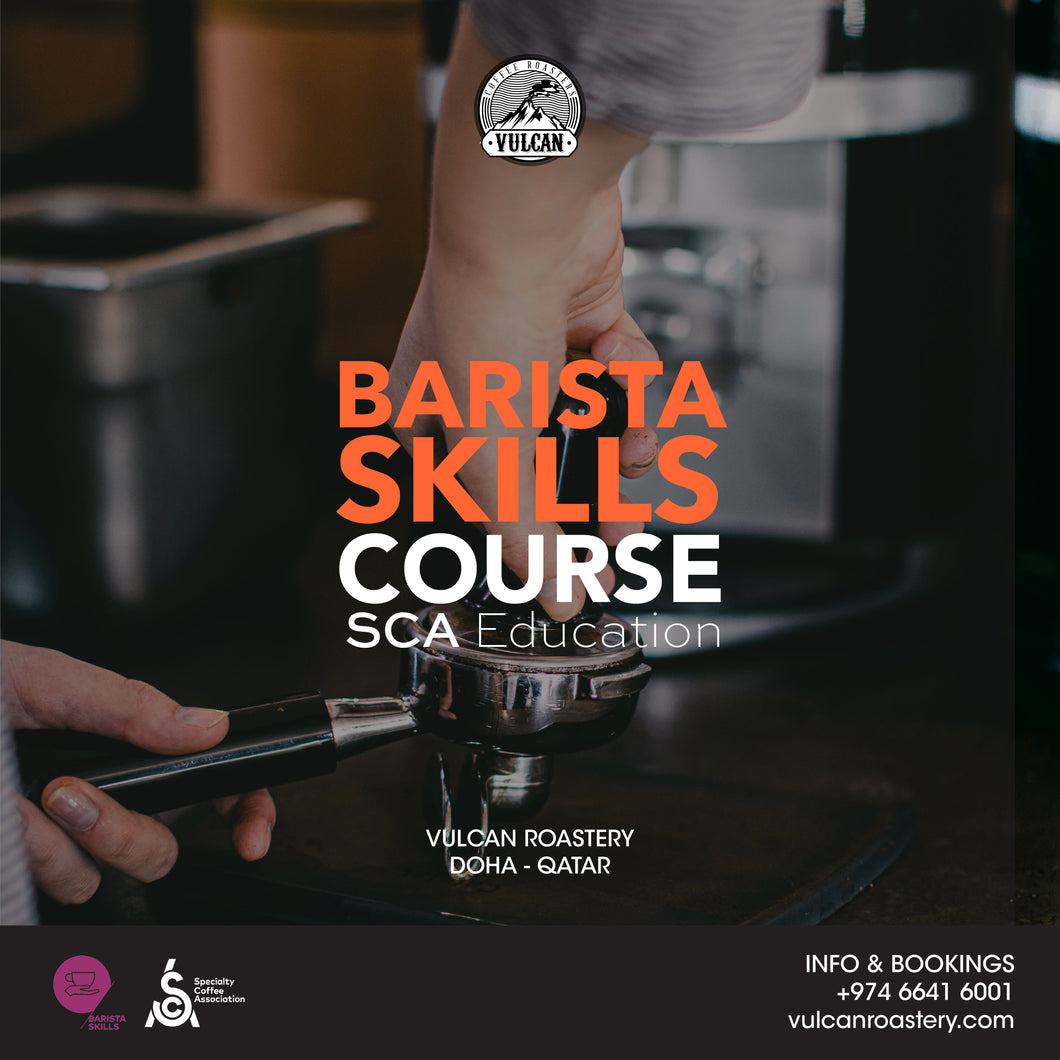 SCA BARISTA SKILLS - FOUNDATION & INTERMEDIATE – Vulcan Coffee Roastery