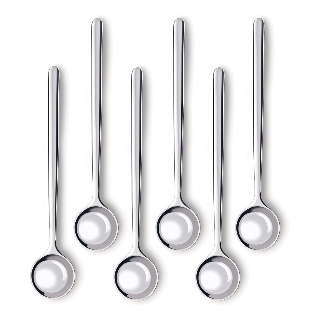 CHATEAU 10CM COFFEE SPOON (3 COLOUR OPTIONS) SET OF 6